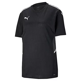 Koszulki męskie - PUMA Puma Męska koszulka piłkarska Team CUP Jersey czarna, L 704386 - grafika 1