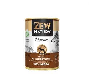 ZEW NATURY 89% mięsa mix smaków 6 x 400g PAKIET - Mokra karma dla psów - miniaturka - grafika 7