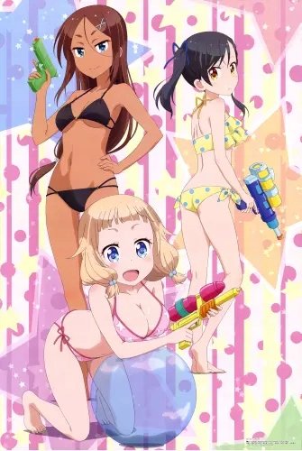 Plakat Anime Manga New Game+ ng_081 A1+ (custom)