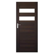 Drzwi wewnętrzne - Skrzydło ALFA 02 biały 70 L 3Z WC podcięcie - miniaturka - grafika 1