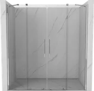 Ścianki i drzwi prysznicowe - Mexen Velar Duo drzwi prysznicowe rozsuwane 200 cm, transparent, chrom - 871-200-000-02-01 - miniaturka - grafika 1