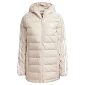 Kurtki damskie - adidas Damska kurtka z kapturem Essentials 3S Light Down z kapturem, XS - miniaturka - grafika 1