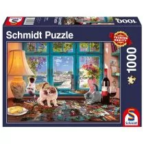 Schmidt Spiele PQ Puzzle 1000 el. Stół do układania puzzli - Puzzle - miniaturka - grafika 1