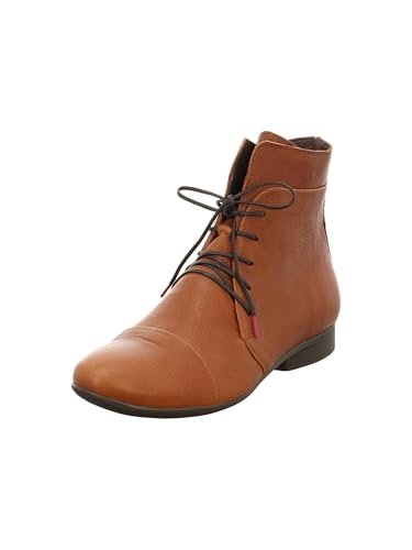 Think GUAD2 damskie botki z podszewką skórzaną, Cognac 3090, 37 EU, Koniak 3090, 37 EU