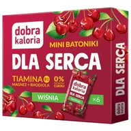 Batoniki - Minibatoniki "dla Serca" o Smaku Wiśniowym Dobra Kaloria, 102g - miniaturka - grafika 1