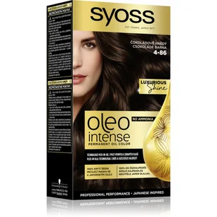 Syoss Oleo Intense 4-86 Czekoladowy Brąz - Farby do włosów i szampony koloryzujące - miniaturka - grafika 1