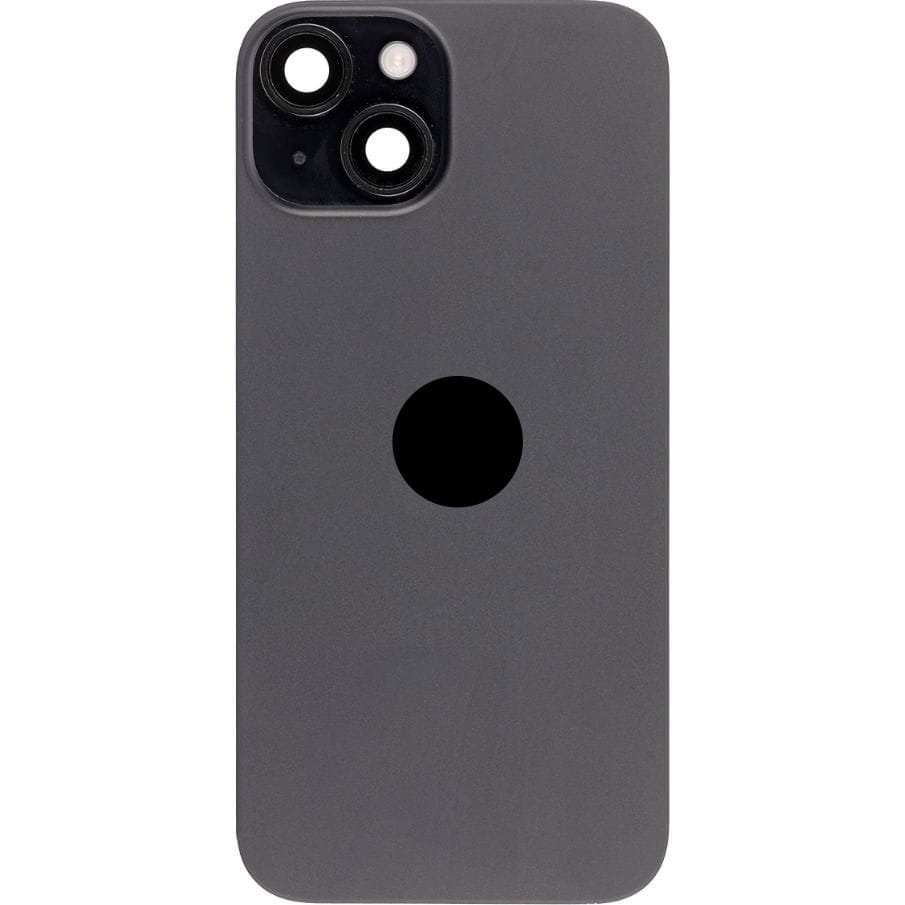 Tylna szyba, klapka baterii, panel tylny do iPhone 15 Plus, czarna