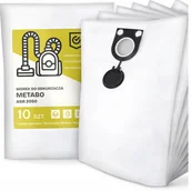 Worki do odkurzaczy - 10x Worek do Odkurzacza Metabo Asr 2050 Syntetyczny Tekstylny Worki Duży G9 - miniaturka - grafika 1