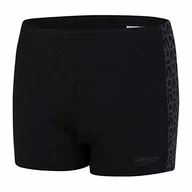 Kąpielówki męskie - Speedo boomstar splice aquashort black/oxid grey 32 - miniaturka - grafika 1