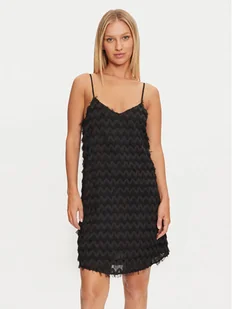 ONLY Sukienka koktajlowa Karla 15331748 Czarny Regular Fit - Sukienki - miniaturka - grafika 1