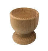 Decoupage - Drewniany kieliszek pod jajko - miniaturka - grafika 1