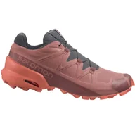 Buty trekkingowe damskie - SALOMON Speedcross 5 W Brick Dust/Persimon UK 4 - miniaturka - grafika 1