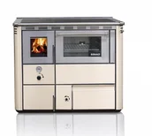 Kuchnie węglowe - Kuchnia z funkcją c.o. Senko C-25 ecru - miniaturka - grafika 1