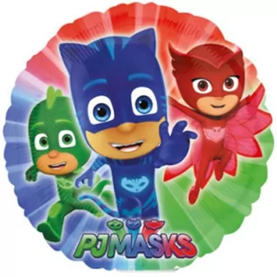 Amscan Balon foliowy "PJ Masks", 9" SHP 34677 - Balony i akcesoria - miniaturka - grafika 1