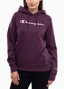 Champion bluza damska z kapturem ciepła dresowa sportowa logo roz. XL - Bluzy damskie - miniaturka - grafika 1