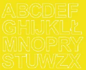 Pasmanteria - Litery samoprzylepne z połyskiem, żółte, 4 cm - miniaturka - grafika 1