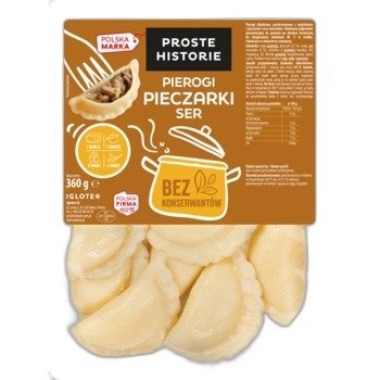 Proste Historie Pierogi pieczarki ser 360g