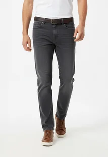 Grafitowe jeanys, Regular, D-JERRY 61 - Spodnie męskie - miniaturka - grafika 1