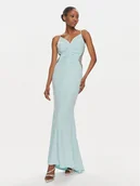 Sukienki - Rinascimento Sukienka wieczorowa CFC0117706003 Zielony Slim Fit - miniaturka - grafika 1