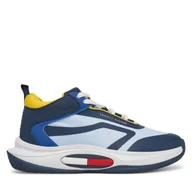 Buty dla chłopców - Sneakersy Tommy Hilfiger Low Cut Lace-Up T3B9-33884-1695 Granatowy - miniaturka - grafika 1