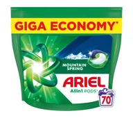 Środki do prania - Ariel All in 1 Mountain Spring 70szt. - miniaturka - grafika 1