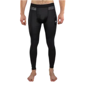 Kimona, stroje i obuwie - Venum Legginsy Spats G-Fit Scales Black/Grey - miniaturka - grafika 1