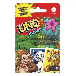 Mattel Uno Junior - Gry karciane - miniaturka - grafika 1