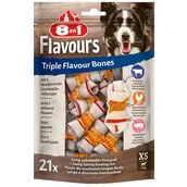 Przysmaki dla psów - 8in1 Przysmak 8in1 Triple Flavour XS 21 szt. Dostawa GRATIS od 99 zł + super okazje - miniaturka - grafika 1