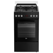 Kuchenki gazowo-elektryczne - Beko FSM52330DBDS - miniaturka - grafika 1