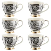 Kubki - Zestaw kubków porcelanowych 450 ml 6 sztuk AFRICA - miniaturka - grafika 1
