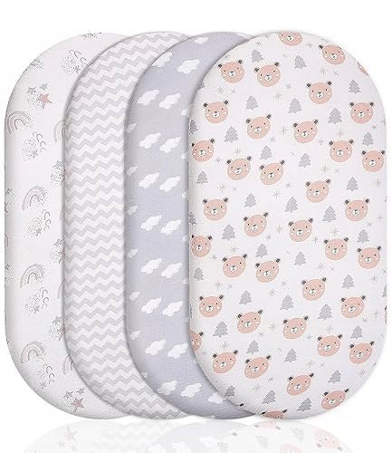 ZESTAW POŚCIELI Z GUMKĄ DLA NIEMOWLĄT KOMPLET POSZEWKA NA PODUSZKĘ