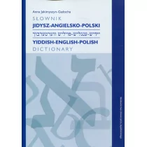 Wydawnictwo Uniwersytetu Jagiellońskiego Słownik jidysz-angielsko-polski - Jakimyszyn-Gadocha Anna - Słowniki języków obcych - miniaturka - grafika 1