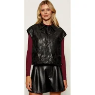 Kamizelki damskie - GUESS Bezrękawnik CHANTAL Relaxed fit - miniaturka - grafika 1