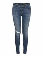 Spodnie damskie - Noisy May Dżinsy damskie, Średni niebieski denim/, 30W / 34L - miniaturka - grafika 1