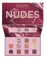 Cienie do powiek - EVELINE Nudes Shooking paleta cieni do powiek 9,6g - miniaturka - grafika 1