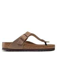 Klapki i japonki męskie - Japonki Birkenstock Gizeh Bs 0943811 Brązowy - miniaturka - grafika 1