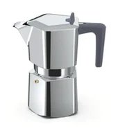 Zaparzacze i kawiarki - PEZZETTI PENTAEXPRESS Aluminiowa kawiarka (6 filiżanek) - Srebrny - miniaturka - grafika 1