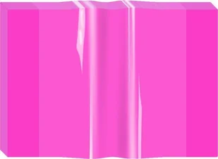 Biurfol Okładka A5 na zeszyt PVC krystaliczna neon 10szt - Szkolne artykuły papiernicze - miniaturka - grafika 1