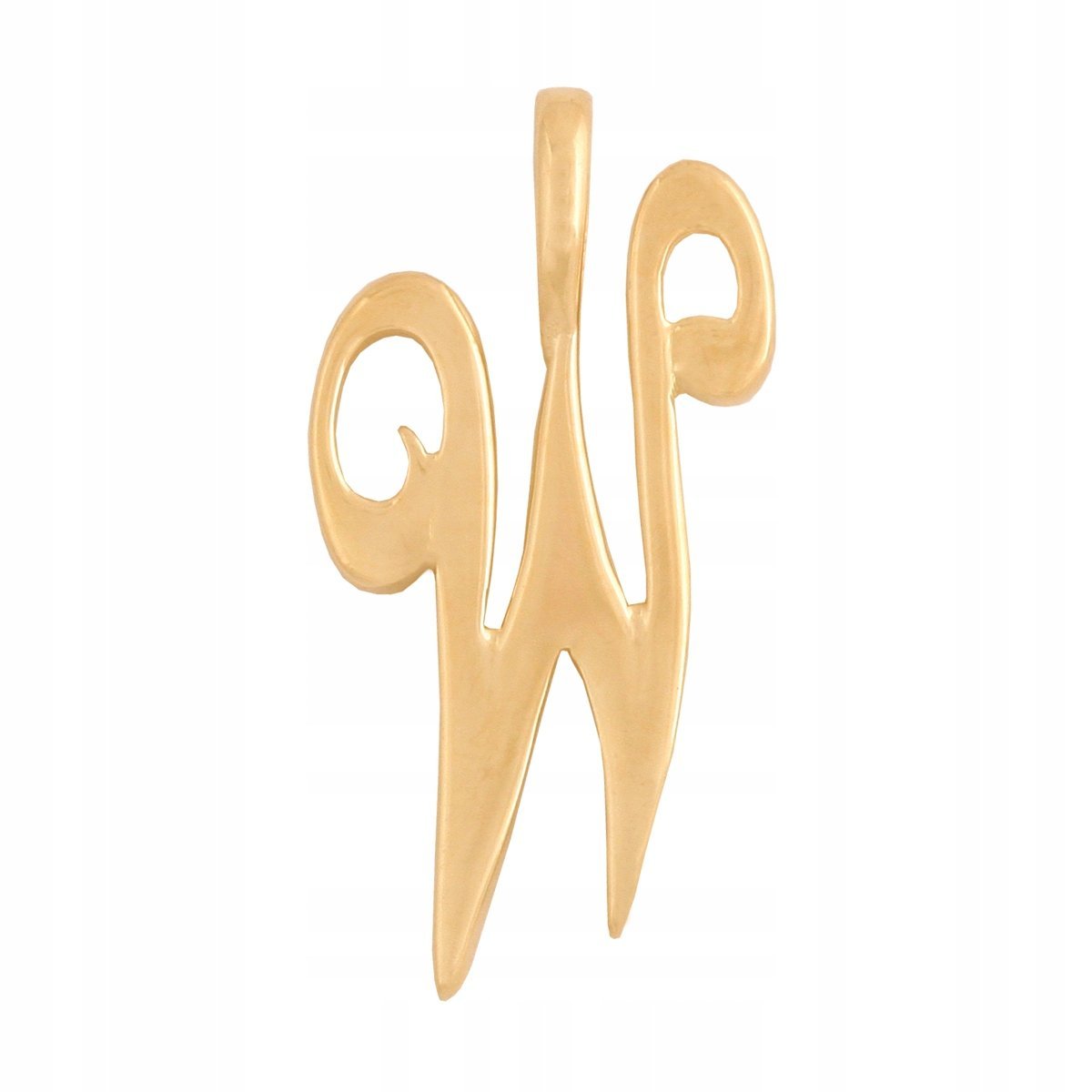 Złota Zawieszka Literka 585 0.90 g Fantazyjna