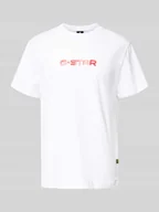 Koszulki męskie - T-shirt z nadrukiem z logo - miniaturka - grafika 1