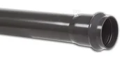 Rury - Kaczmarek Rura ciśnieniowa PVC 110x4.2x6000 PN10 popiel kielichowa - miniaturka - grafika 1