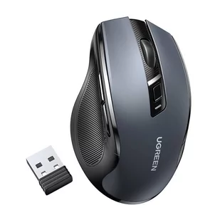 UGREEN 90545B Bezprzewodowa myszka 2.4 GHz czarna - Myszki - miniaturka - grafika 1