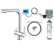 Baterie kuchenne - Deante BCHF065M Chrom Mosiądz - miniaturka - grafika 1