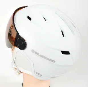 Damski kask narciarski Blizzard W2W Double Visor 56-59 orange - Kaski narciarskie - miniaturka - grafika 4