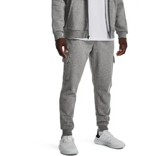 Spodnie Under Armour Rival Fleece Cargo, Mężczyźni - Spodnie sportowe męskie - miniaturka - grafika 1