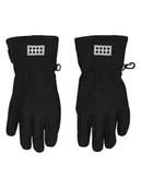 Rękawiczki dla dzieci - Legowear Rękawiczki funkcyje "Atlin" w kolorze czarnym - miniaturka - grafika 1