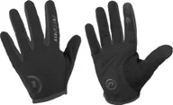 Rękawiczki rowerowe - Accent Rękawiczki z długimi palcami Accent Hero czarne M - miniaturka - grafika 1