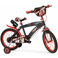 Rowery - Rower dziecięcy TOIMSA Vulcano 16 cali dla chłopca Czarno-czerwony - miniaturka - grafika 1