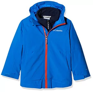 Columbia dziecięca Tolt Track Stretch kurtka 3 w 1, niebieska niebieski Blau (Super Blue) X-S - Kurtki i płaszcze dla dziewczynek - miniaturka - grafika 1