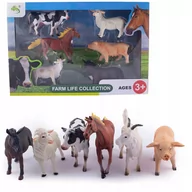 Figurki dla dzieci - Zestaw Zwierząt Domowych Farma, Figurki + Mata - miniaturka - grafika 1
